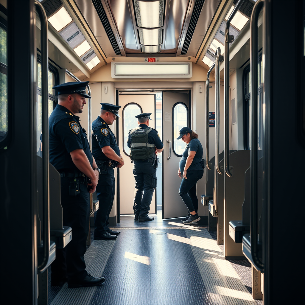 Police explain why passenger was 'removed' from train during incident this morning